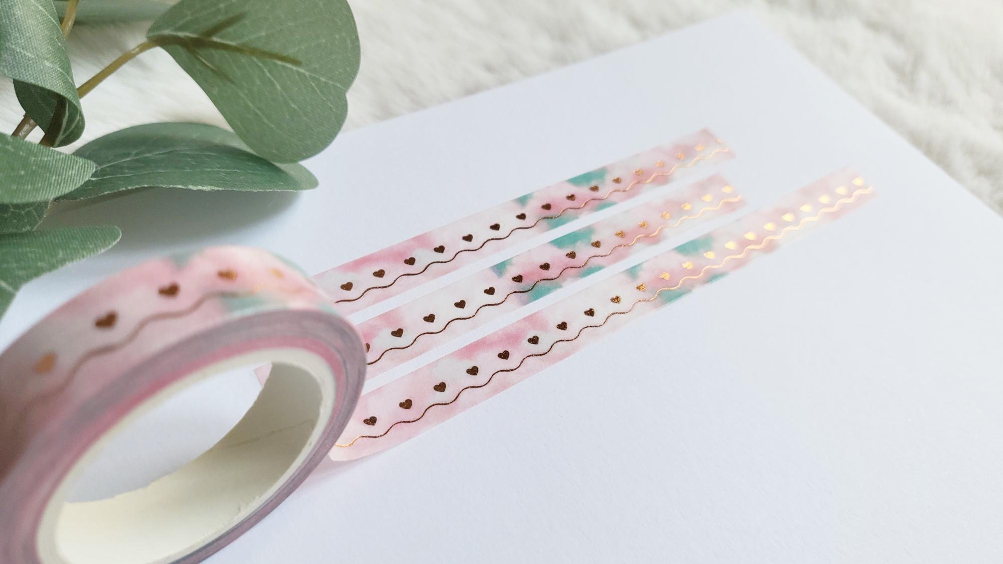 Washi Tape Herzen